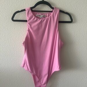 GREY LAB Pink Bodysuit One Piece